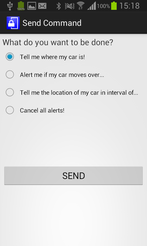 Car Theft Alarm Control v3.3