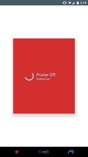 Material Power Menu v2.0
