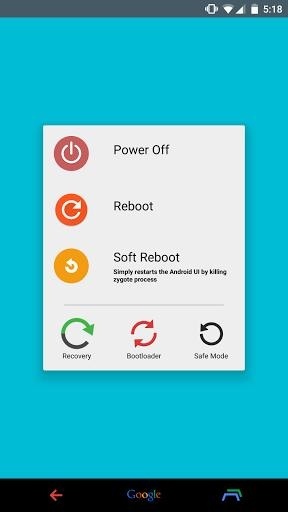 Material Power Menu v2.0