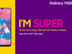 三星2月27日将在印度首发Galaxy M30