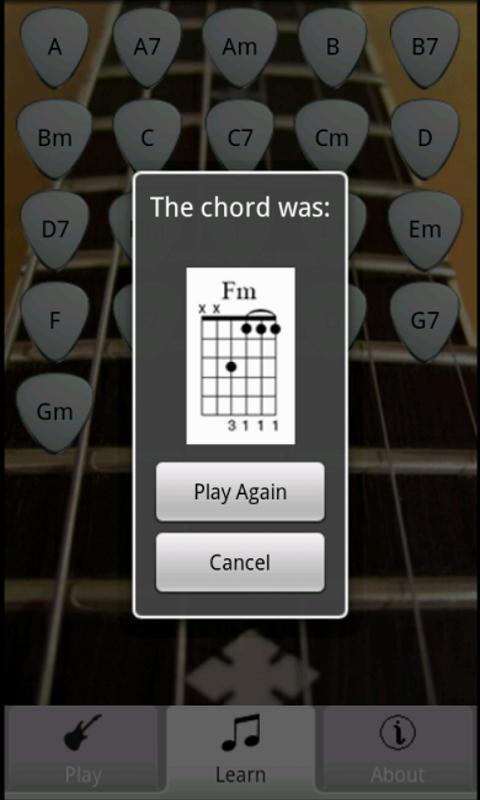 GuitarChord Quiz v1.2