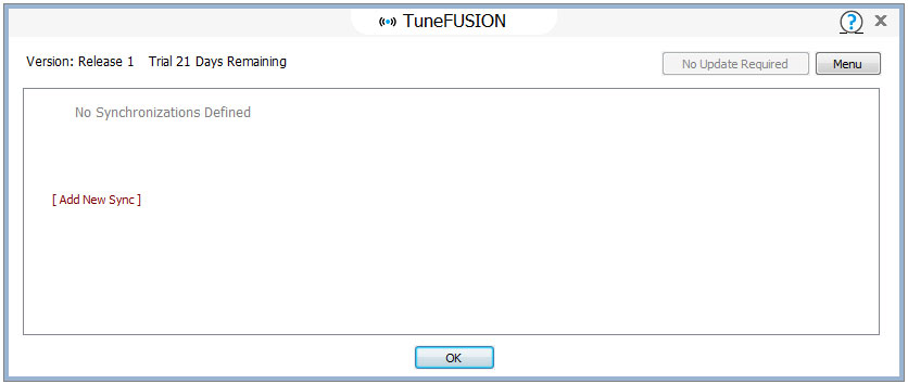 TuneFUSION(音频同步软件) V1.0