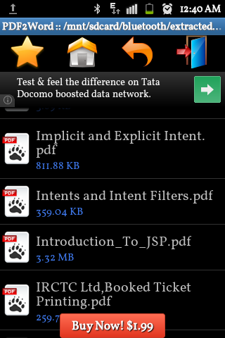 PDF to Word Converter Demo v2.3.6