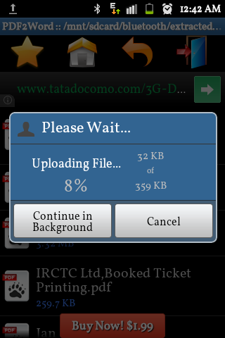 PDF to Word Converter Demo v2.3.6