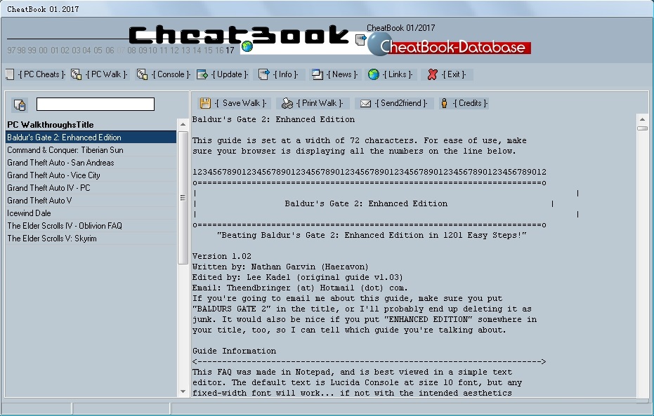 CheatBook 免费版 v2018.09