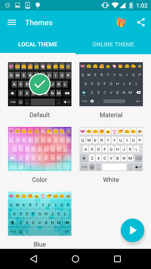 Emoji Keyboard -Cute,Emoticons v1.3.1.0