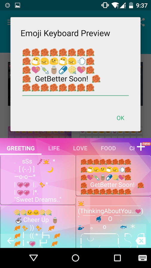 Emoji Keyboard -Cute,Emoticons v1.3.1.0