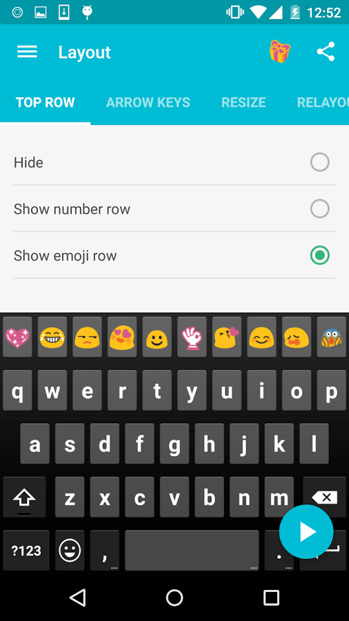 Emoji Keyboard -Cute,Emoticons v1.3.1.0