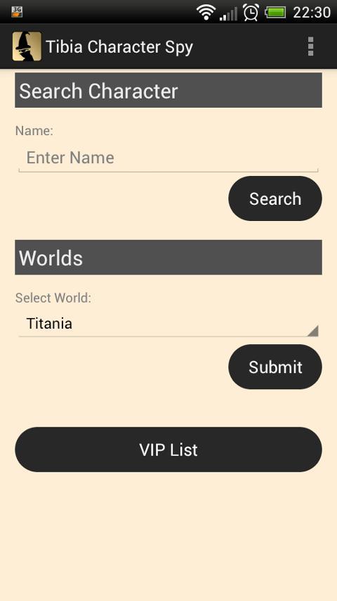 Tibia Character Spy v1.85