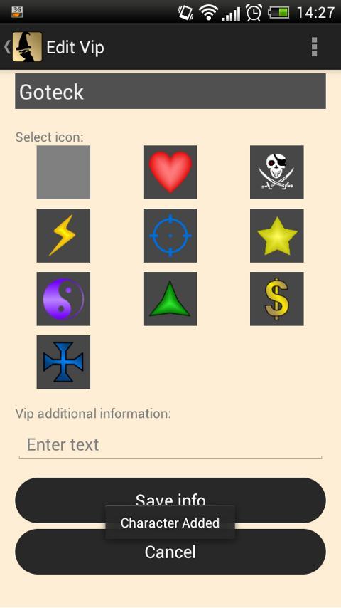 Tibia Character Spy v1.85