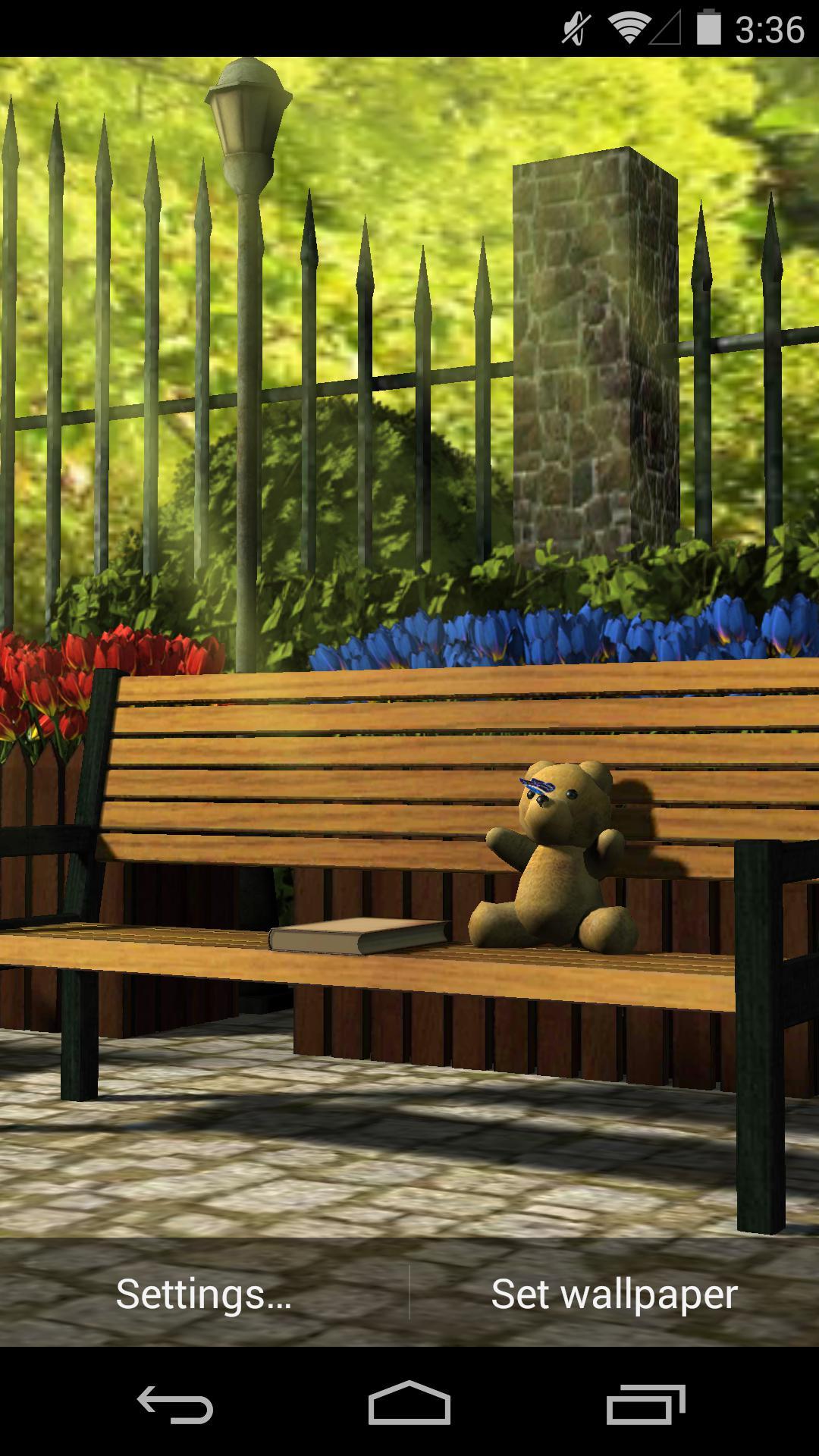 3D泰迪花园-梦象动态壁纸 v1.2.3