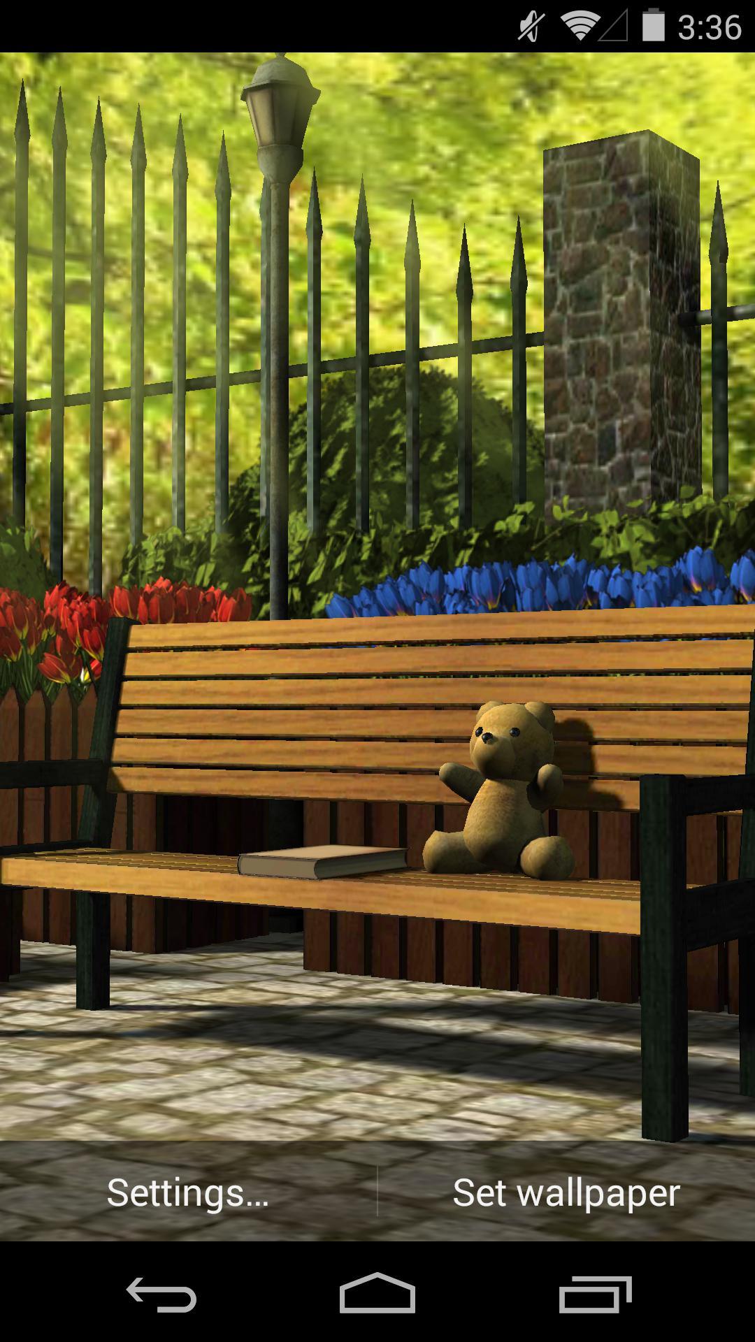 3D泰迪花园-梦象动态壁纸 v1.2.3