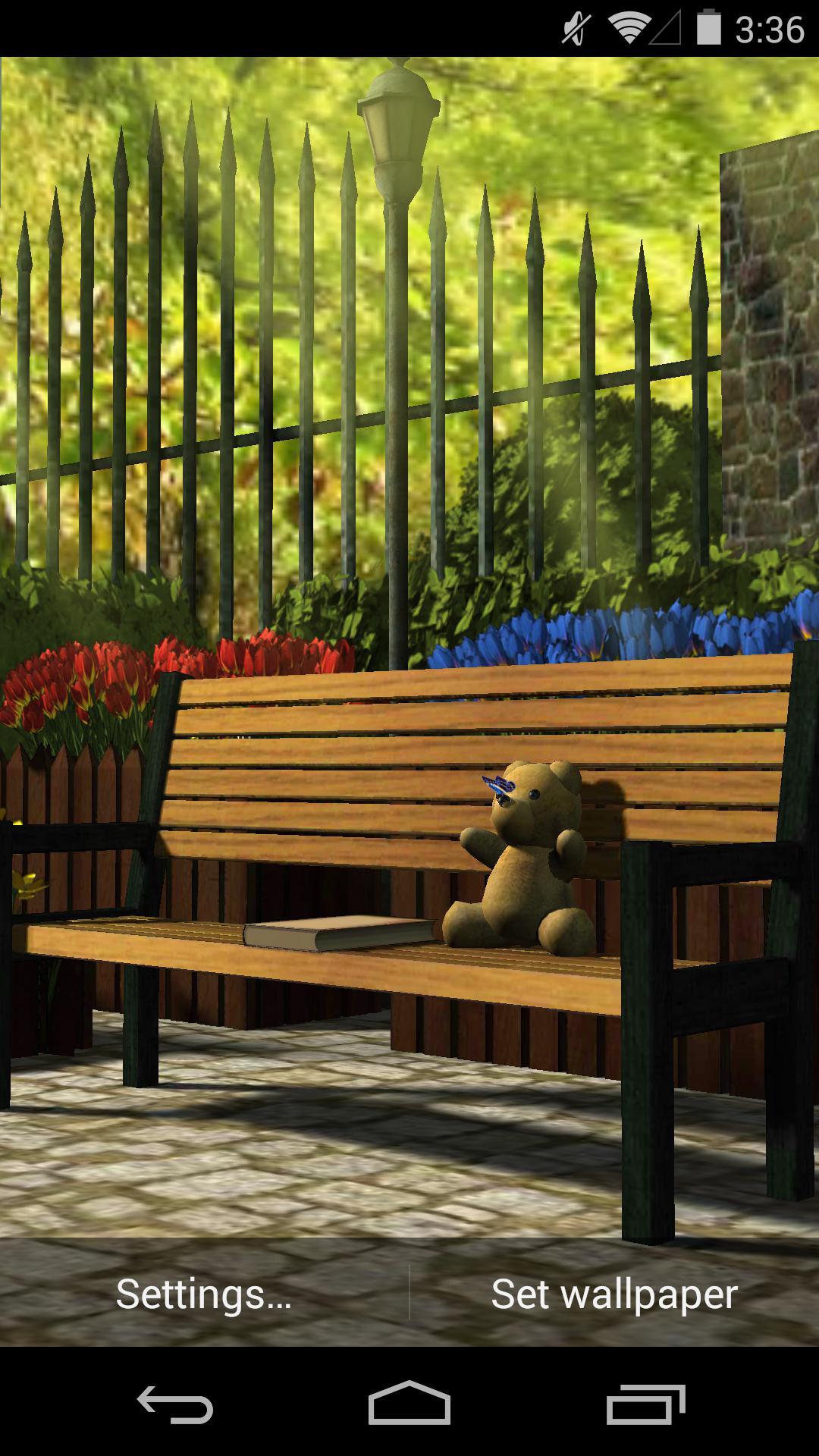 3D泰迪花园-梦象动态壁纸 v1.2.3