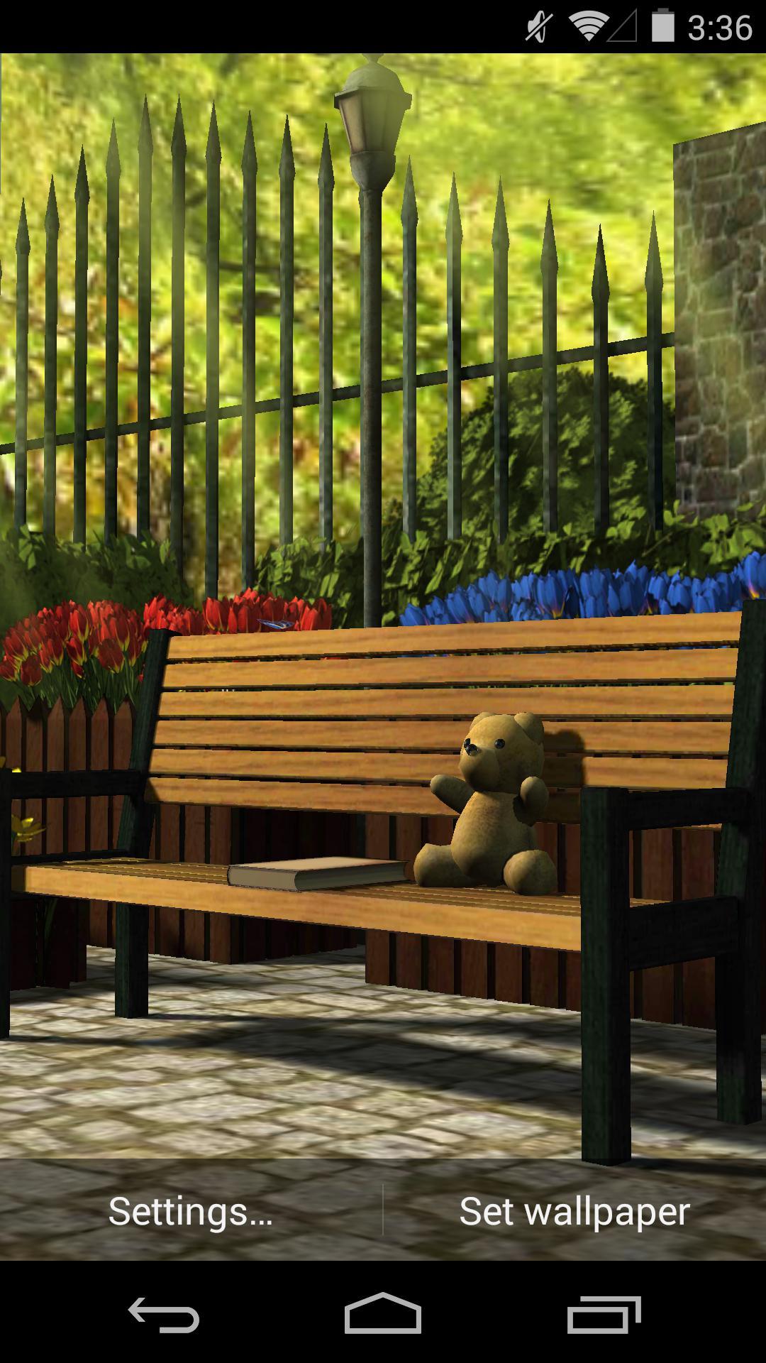 3D泰迪花园-梦象动态壁纸 v1.2.3