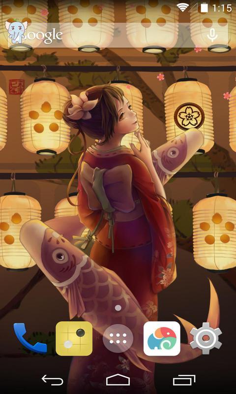 和风女孩-梦象动态壁纸 v1.4.1