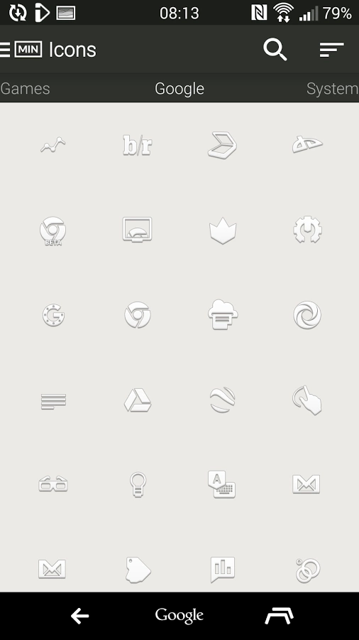 Min - Icon Set v3.8.4