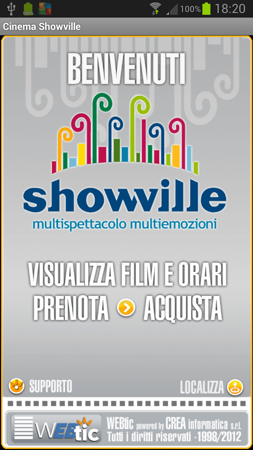 Webtic Showville Bari Cinema v1.1