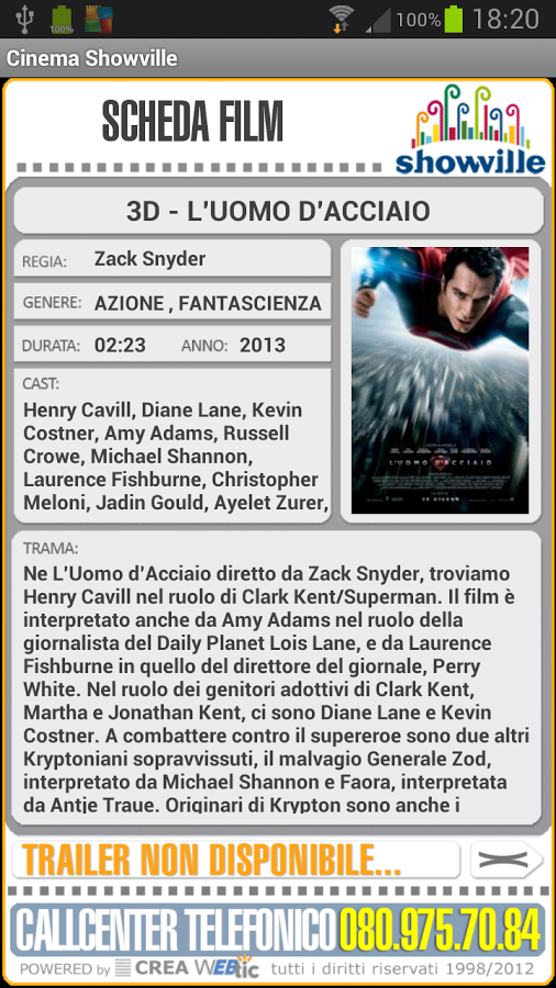 Webtic Showville Bari Cinema v1.1