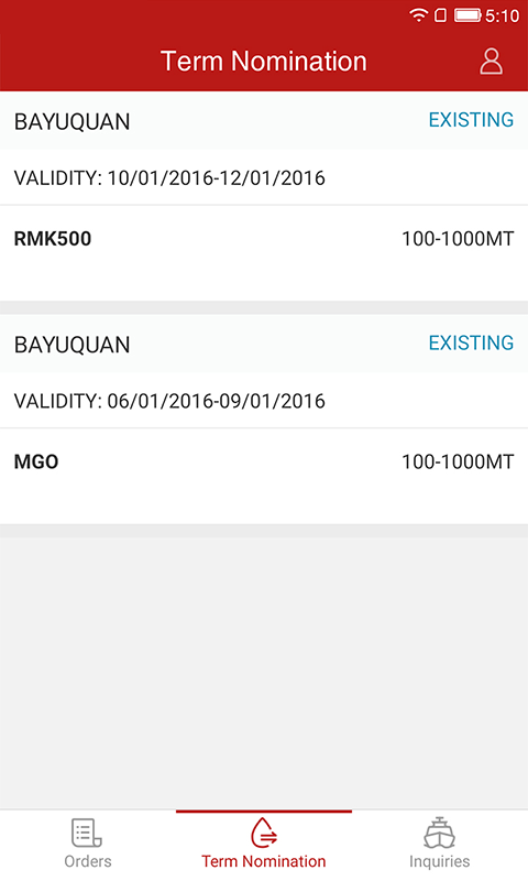 Bunkering v1.0.3