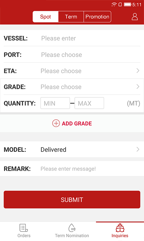 Bunkering v1.0.3