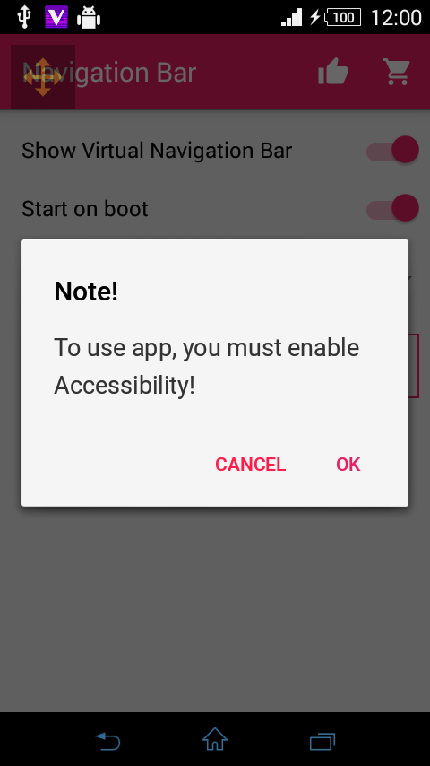 Virtual Navigation Bar v1.2.0