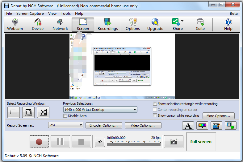 Debut Video Capture Software(视频录制软件) V5.13 英文版