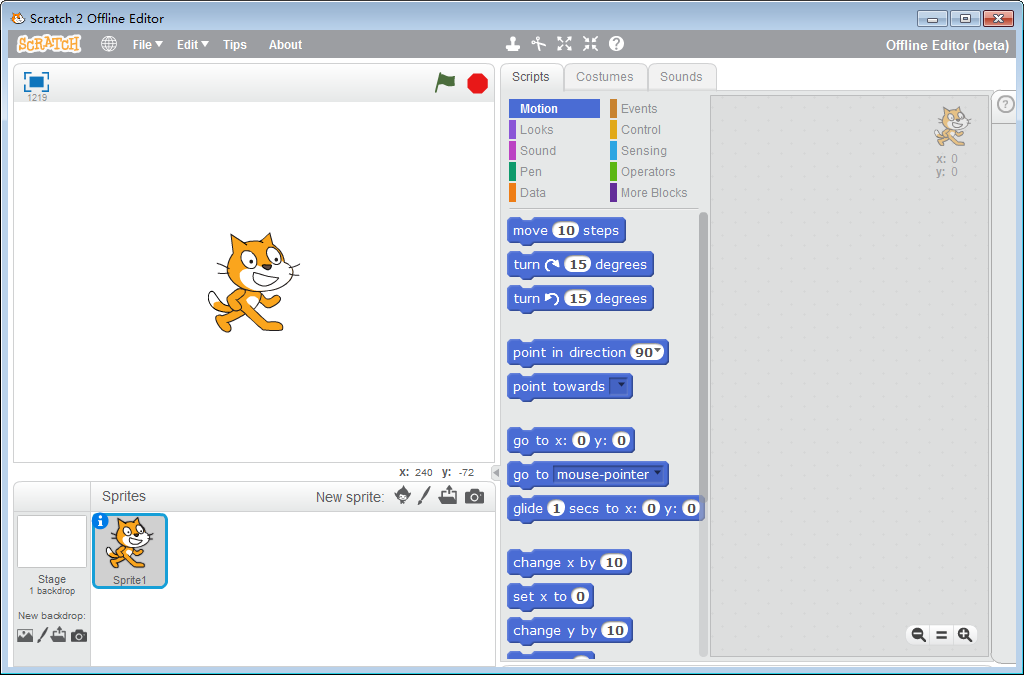 Scratch(编程软件) V3.0 绿色版