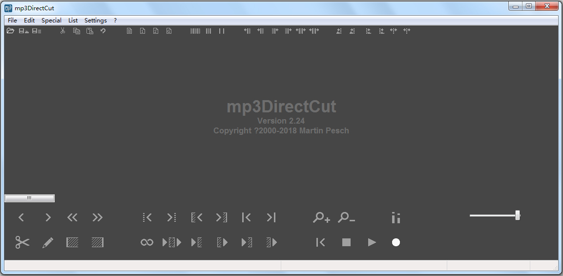 mp3DirectCut(mp3分割工具) V2.25 多国语言版