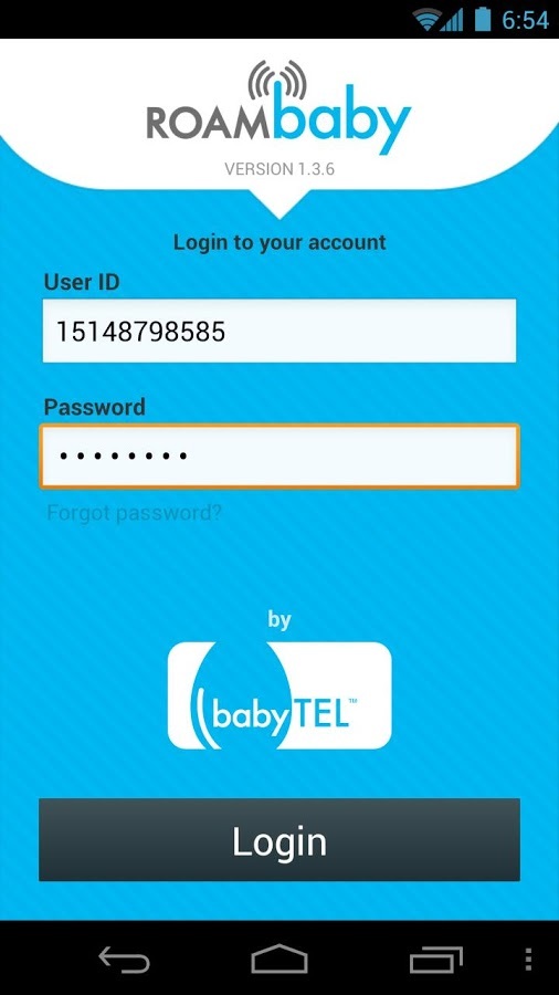 ROAMbaby by babyTEL v1.5.15