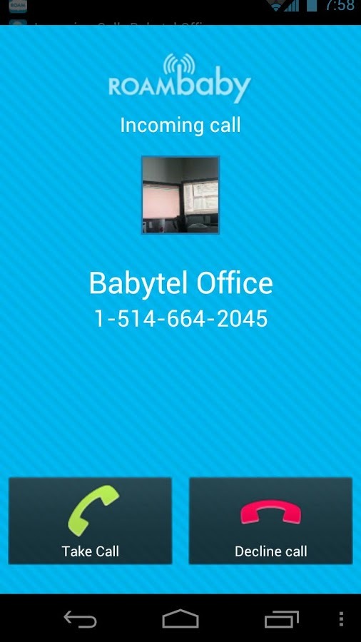 ROAMbaby by babyTEL v1.5.15