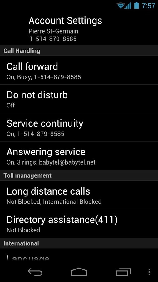 ROAMbaby by babyTEL v1.5.15