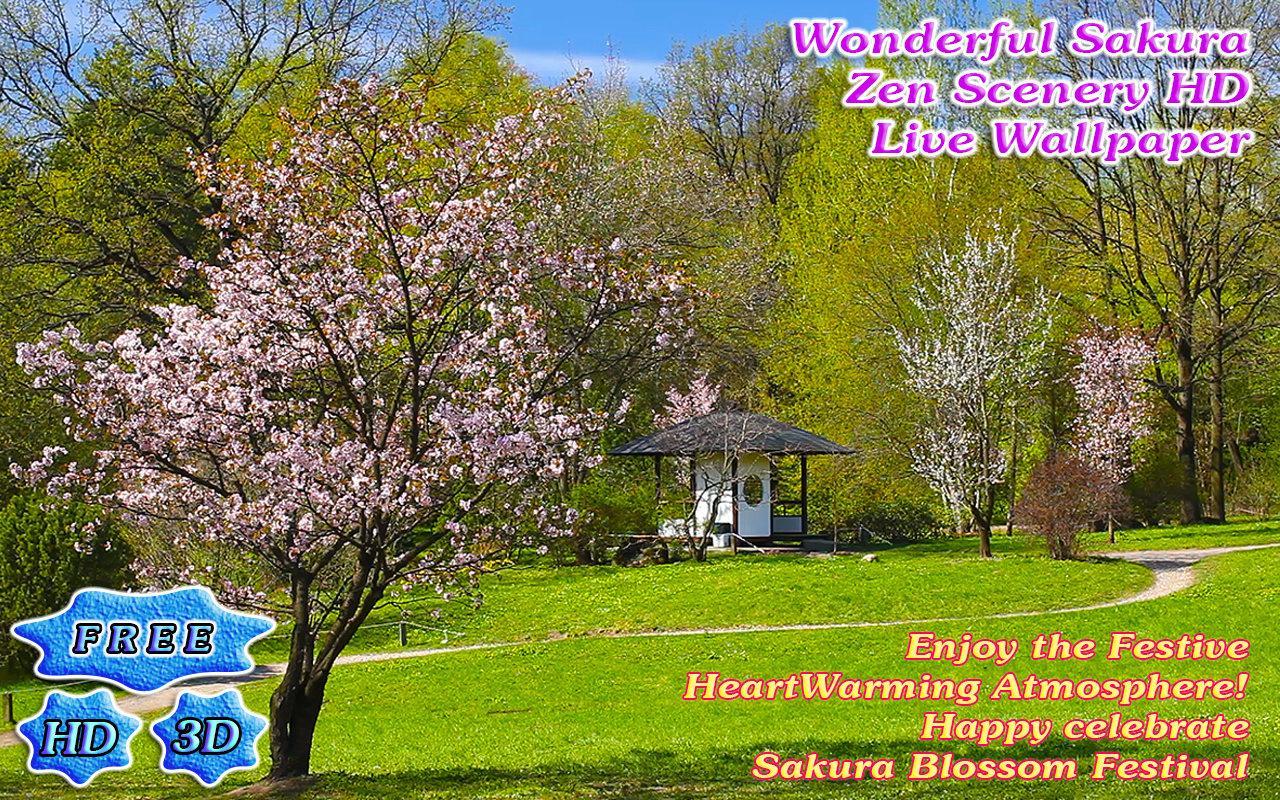 3D Sakura Zen Scenery Free v1.4.3