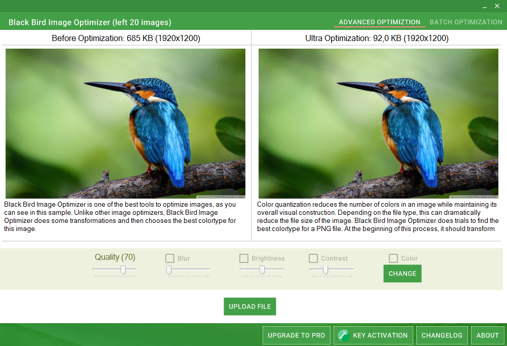 Black Bird Image Optimizer(黑鸟图像优化器) V1.0.3.1 英文版