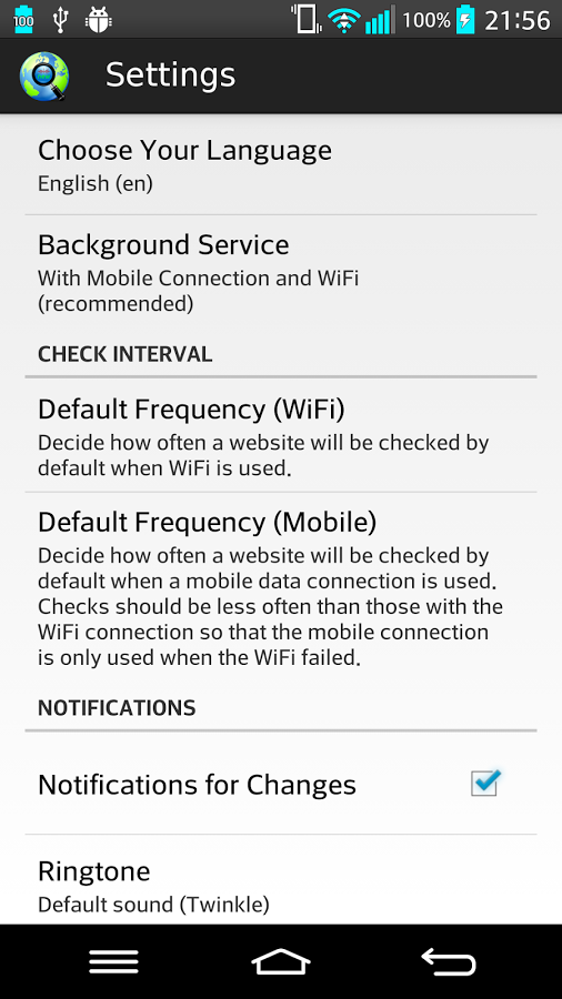 Web Alert (Website Monitor) v0.60