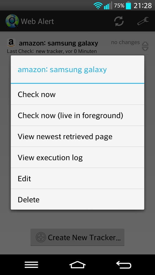 Web Alert (Website Monitor) v0.60