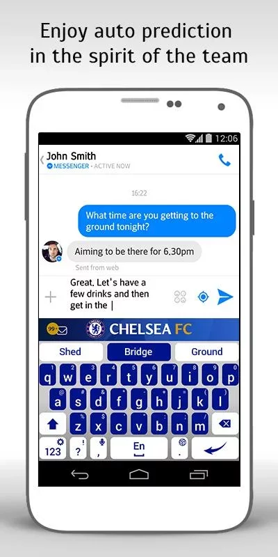 Chelsea FC Official Keyboard v3.1.5.8