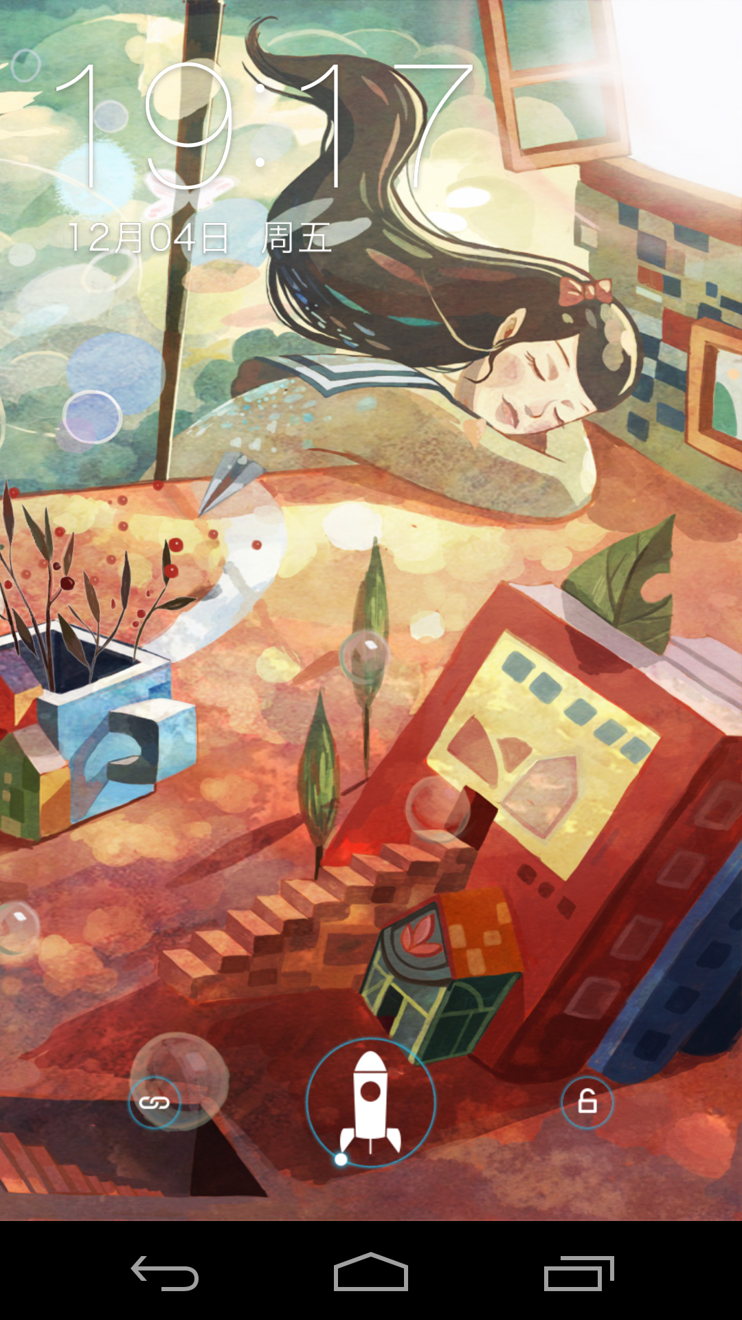 手绘气泡女孩-梦象动态壁纸 v1.2.5