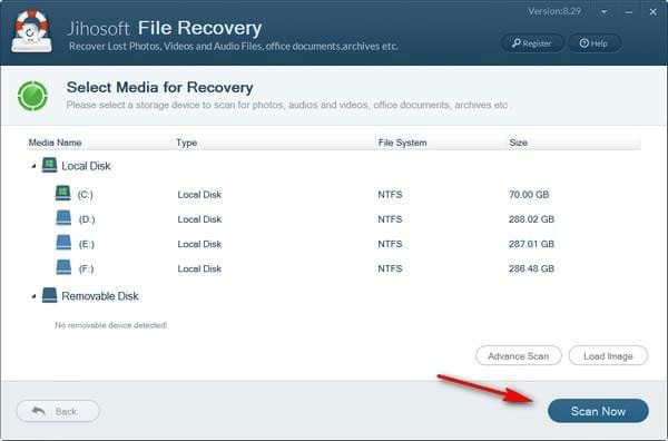 Jihosoft File Recovery(电脑文件恢复软件) V8.29