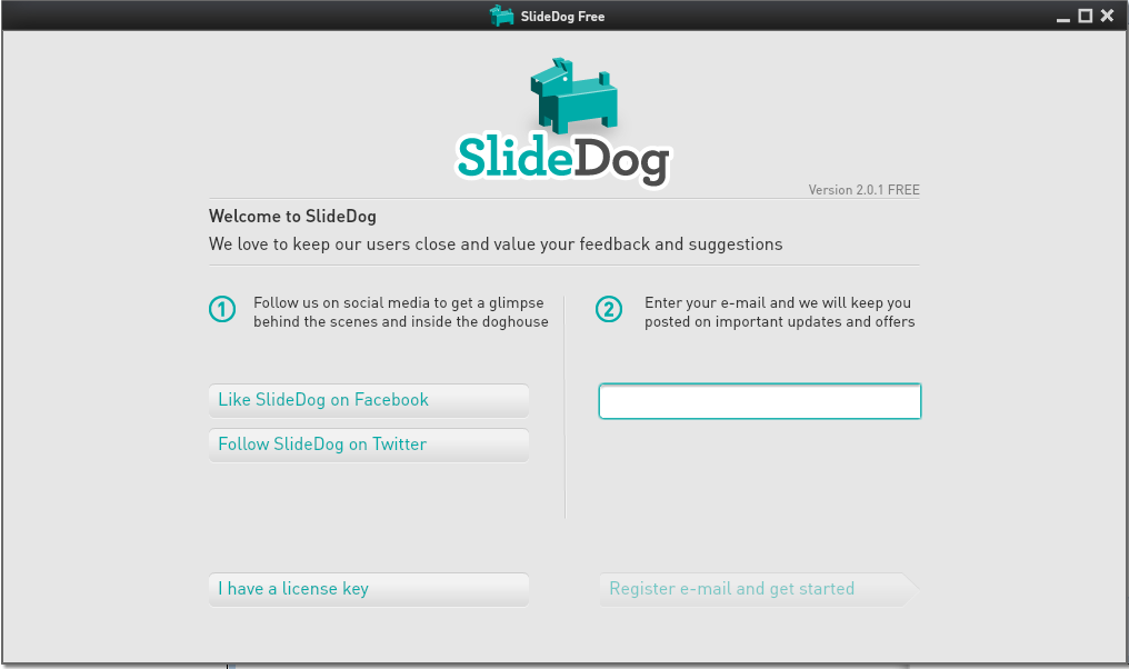 SlideDog V2.0.1