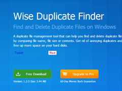 Win10如何使用Wise Duplicate Finder来清理重复文件？