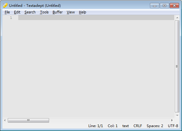 Textadept(可扩展文本编辑器) V7.9 绿色版