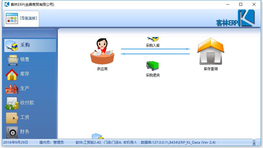 客林ERP V2.40