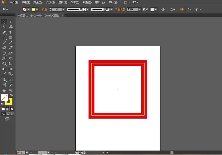 如何用Adobe Illustrator绘制相框？
