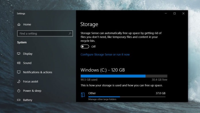 微软Win 10 20H2新功能将改善设备存储