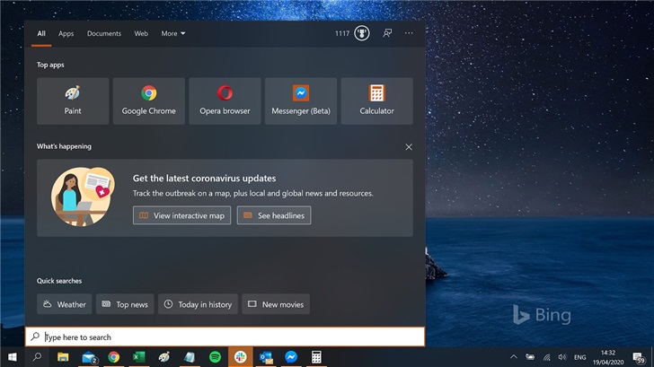 微软Win10添加新冠病毒COVID-19跟踪器