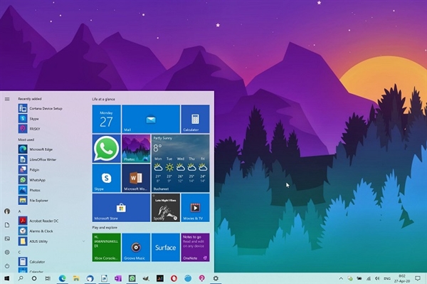 微软win10调整系统主题风格