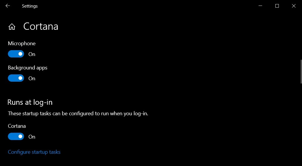 微软Win10版本2004能删除和卸载Cortana