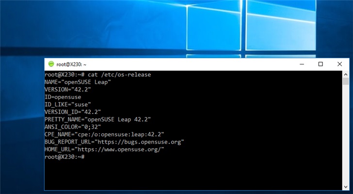 微软Win10使用Linux GUI 更容易