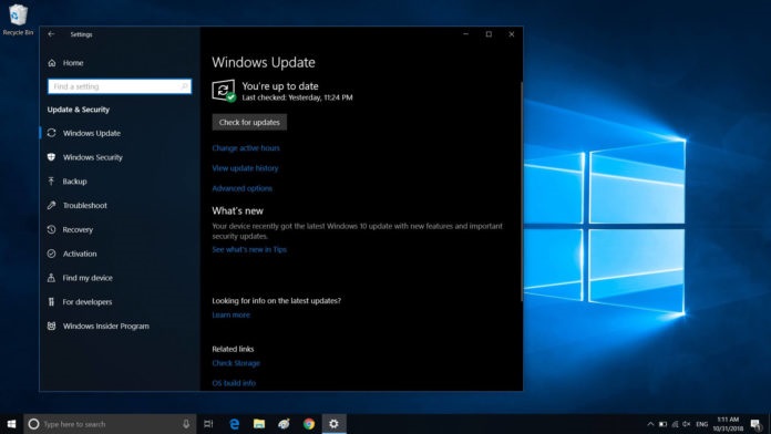 英特尔为微软新版本推出新更新：Win10