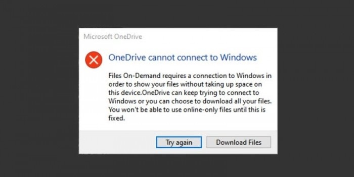 Win10 20H1更新导致OneDrive无法同步